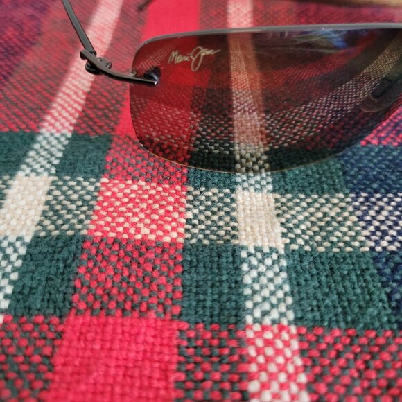 Maui Jim Frigate MP-BG Rimless Titanium Polarized Sunglasses Brown Lens Japan - Picture 4 of 8